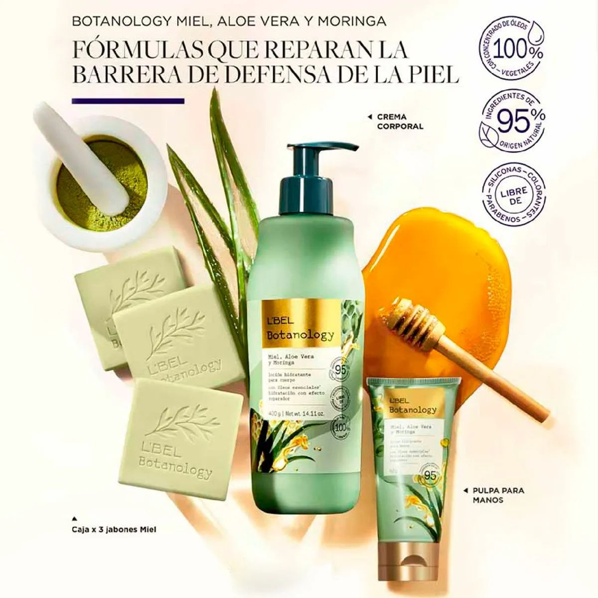 Botanology Jabones Miel