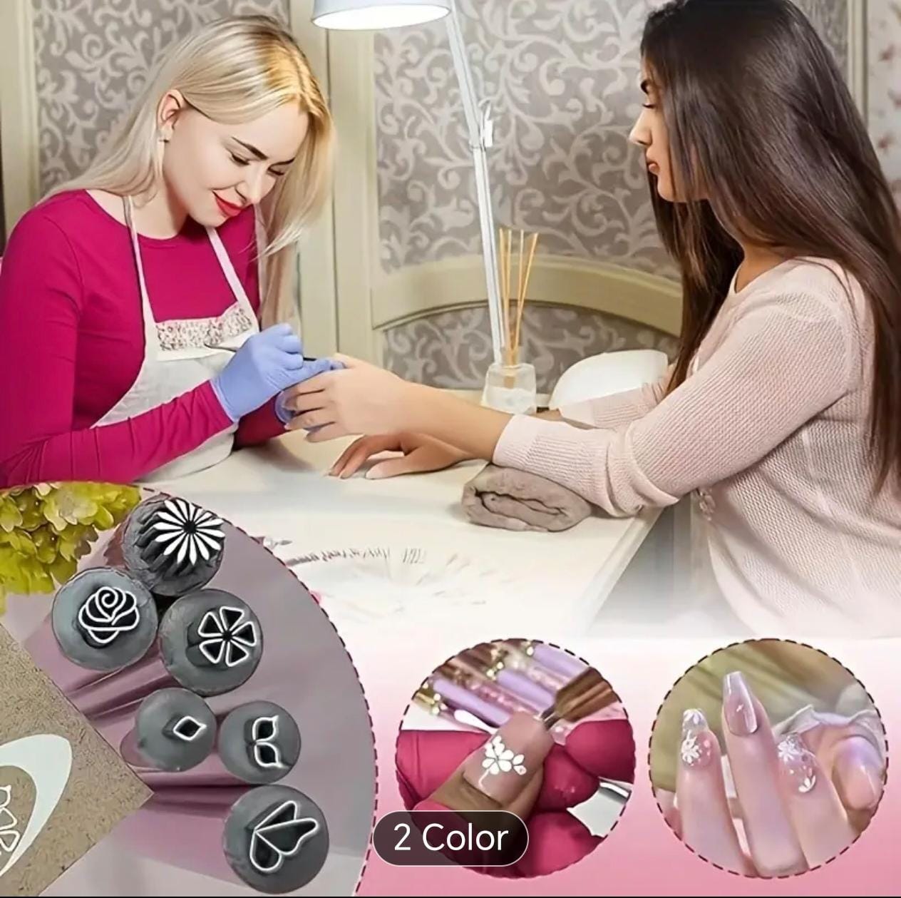 Kit de estampado de uñas