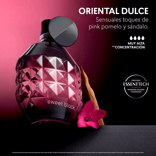 Perfume De Mujer Sweet Black, 50 ml