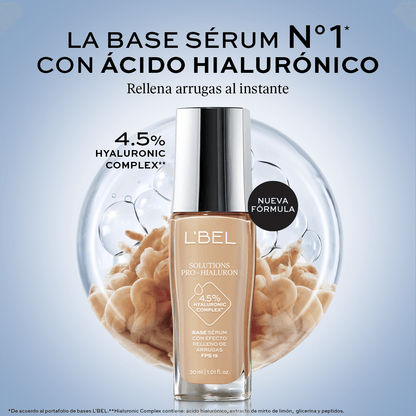 Base serum con ácido hialurónico Solutions Pro-Hialuron 30 ml