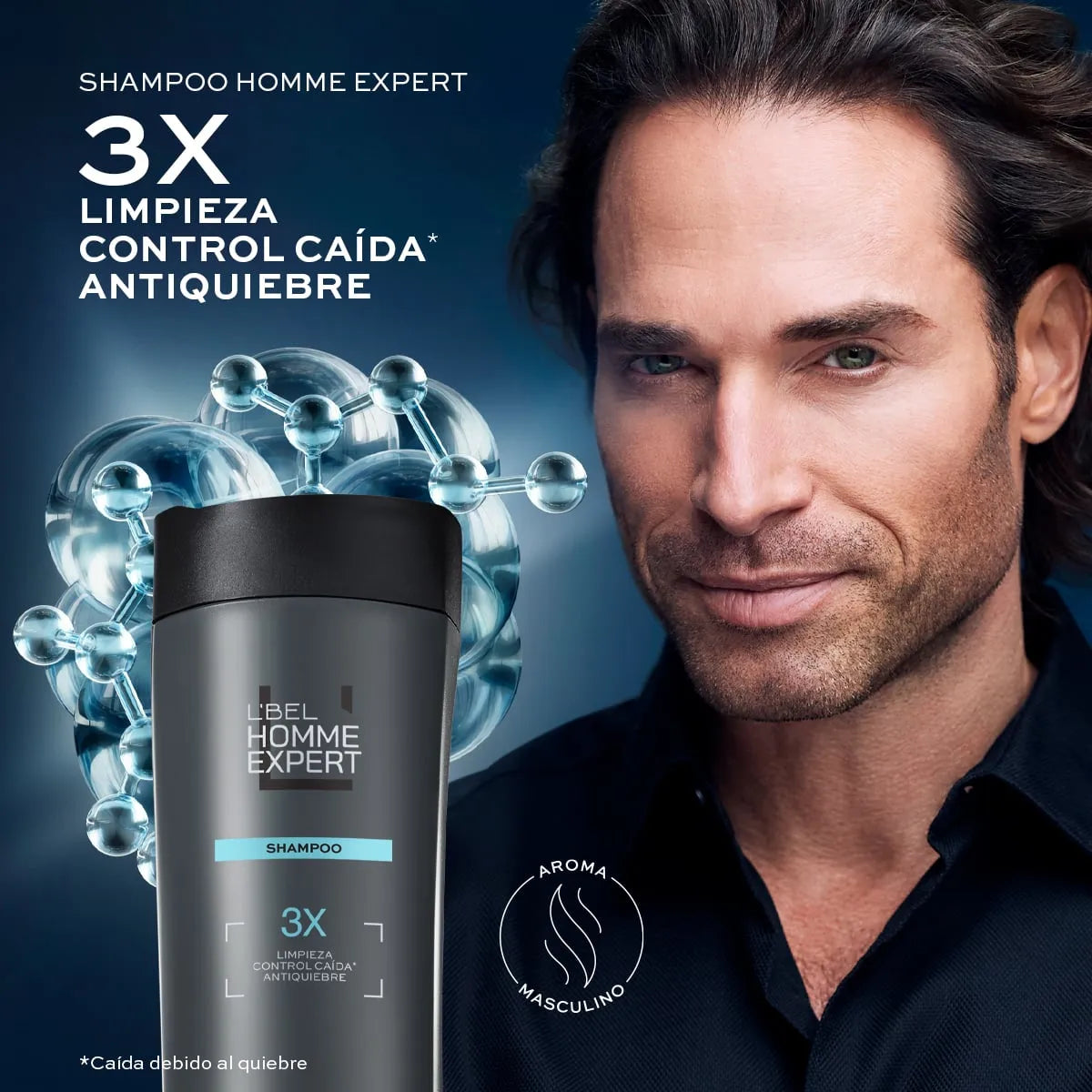 Shampoo para hombre Homme Expert 250 ML