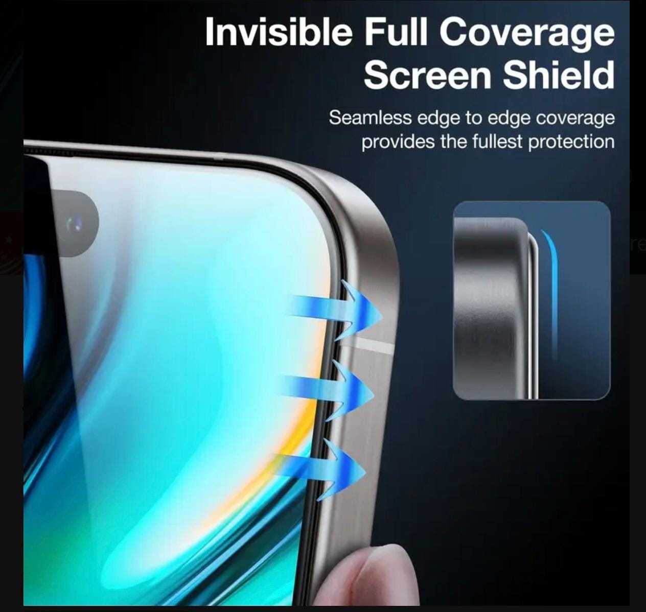 Protector de pantalla de celular