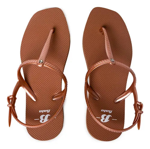 Sandalia Bata Marron Mujer
